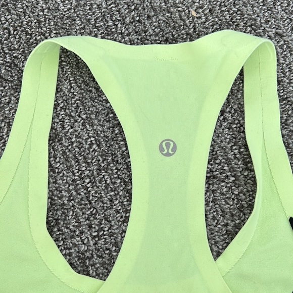 Lululemon green and black tank top - Picture 3 of 3